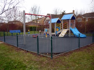The toddler's play area at Belle Baulk